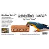 Activity Block - Large Parrot Toy