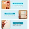 6 Inches Clear Acrylic T-Square Ruler, T Square Ruler, Drafting Tools,Transparent for Crafting and Drafting,Teaching Materials