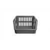 Pack of 3 , Stackable Storage Baskets Plastic Stacking Basket Set, Household Stackable organizer (Grey)