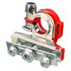 BaiFM Car Top-Post Battery Cable Terminal Positive/Negative Clamp Connector Kit 12V