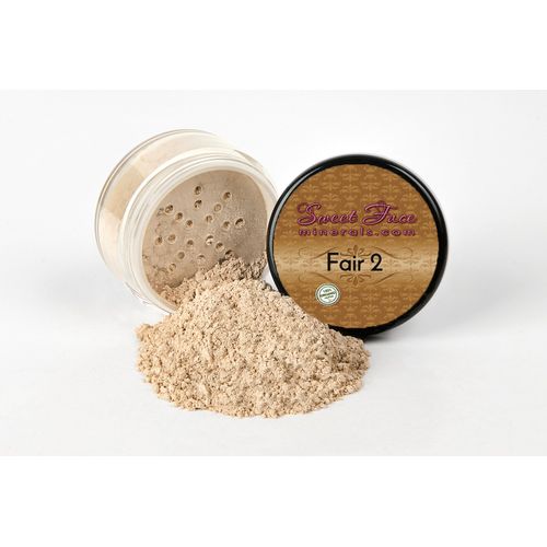 ULTIMATE KIT (FAIR 2) Full Size Mineral Makeup Set Matte Foundation Kit Bare Face Sheer Powder Cover