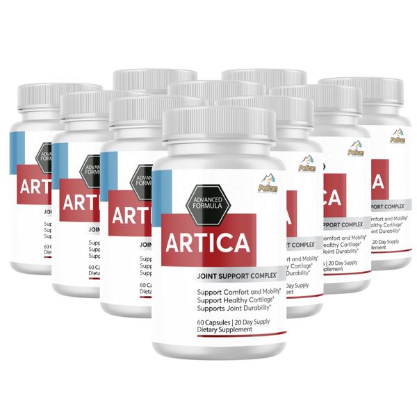 ARTICA- Joint & Mobility Health Support- 10 Bottles- 600 Capsules