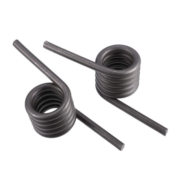 X AUTOHAUX Car Trailer Ramp Spring Trailer Coil Spring Left and Right Side Replacement 1 Pair