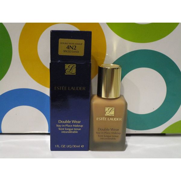 ESTEE LAUDER ~ DOUBLE WEAR STAY IN PLACE MAKEUP ~ 4N2 SPICED SAND ~ BOXED