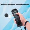 AESYBATH Remote Controller for Wii, Wireless Remote Controller with Nunchuk Silicon Case and Strap(Black&White)