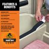 Gorilla Roll Anti Slip Tread Tape, Black, 1-Pack