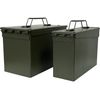 MidwayUSA Mil-Spec Ammo Can 2-Can Combo Pack 50 and 30 Caliber