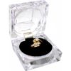 FindingKing 24 Clear Crystal Ring Gift Boxes 1 7/8"