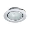 Leyton Lighting 12v 20w halogen recessed downlight chrome warm white low voltage (Driver Required)