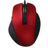 Digio2 Z Ultimate Shape Wired Mouse 5 Button Blue LED Medium Red 48348