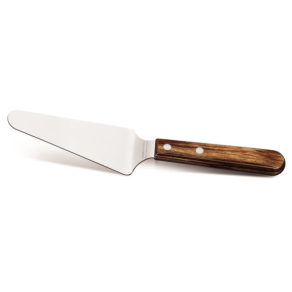 Tramontina 21163/195 TRAMONTINA Wooden Handle Pie Server, Polywood, 9.8 inches (25 cm), Dark Dishwasher Safe, Lightweight, Durable, Natural Wood, Made in Brazil