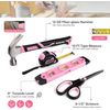 WORKPRO Pink Household Home Tool Kit, 258PCS Portable Complete Hand Tools NEW