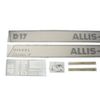 Allis Chalmers D17 Series IV Diesel Vinyl Decals Set