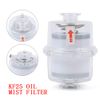 QUSKLISU Oil Mist Filter, Degreasing Filtering Tools, KF25