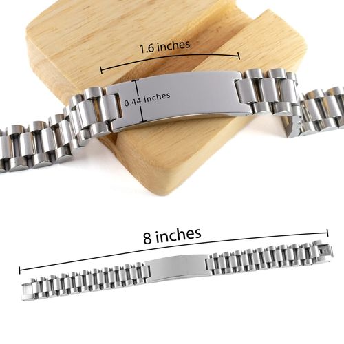 Mail Carrier Husband Birthday Ladder Bracelet Gifts, Mail Carrier Husband Some People only Dream of Meeting a Freakin' Awesome Mail Carrier, I Married Mine Bracelet Gifts, Father's Day Present Mail