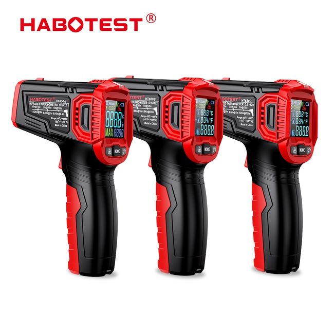 HT650C Digital Laser Infrared Thermometer Temperature Gun