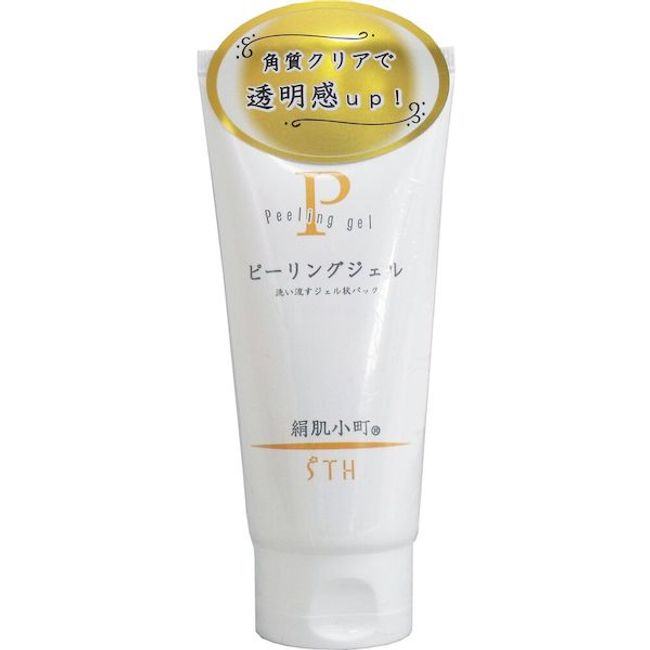 4516156210348 Kinuhada Komachi Peeling Gel 130g [Cannot be canceled] Hyaluronic Acid Dead Skin Pack 130gQ10 EstiHitz Wash-off STH Gel Gel Care Gommage