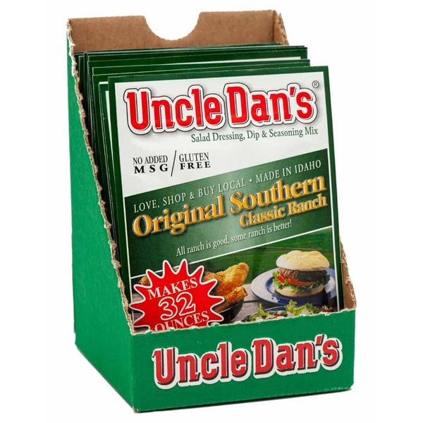 Uncle Dan’s, Original Classic Ranch | Singles Case – 12 Count (Pack of 1)