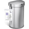Simplehuman Code J 100 Count, Dispenser Pack Custom Fit Liners, Drawstring Trash