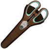 Tamahashi TP-8 Compact Kitchen Scissors with Storage Case