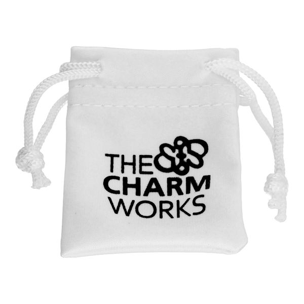 jewellerybox Sterling Silver Stencil Charm