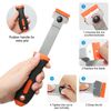 Cleaning Scraper Tool Set, 3PCS Scraper Tool with 30 Pcs Replaceable Plastic Blades, Window Scraper Tool for Label Removal Window Decals Paint Cleaning