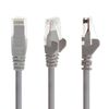 1aTTack.de Network cable Cat.6 - gray - 1x - 10m - CAT6 Ethernet cable Lanka cable 1000 Mbits patch cable