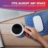 Rectangle Mouse Mat & Round Coaster Set - Encryption Code Cache Data Computer 20 cm & 9 cm for Computer & Laptop, Office, Gift, Non-slip Base #16337