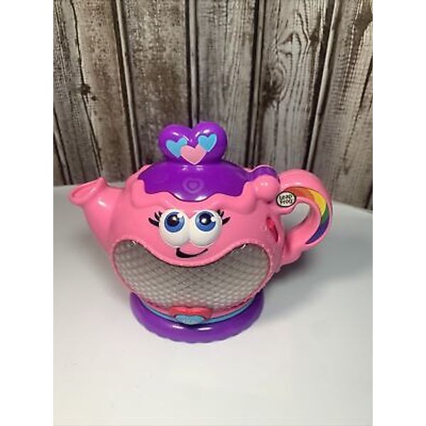 Leap Frog Musical Rainbow Tea Party Interactive Tea Pot (WORKS!)