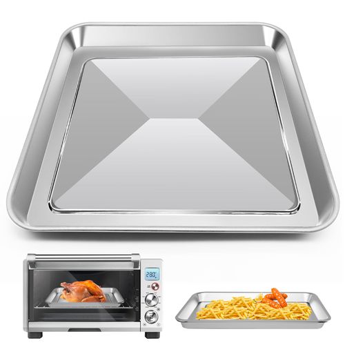 GWY 11.7"×11.7" Baking Pan for Breville BOV800XL BOV810BSS BOV845BSS BOV900BSS Smart Oven, Compatible with Ninja SP100 SP101 SP1001C SP201 Air Fry Oven