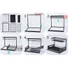 Under Sink Pull-out Drawer Cabinet Organizer Storage Shelf kitchen bathroom 2pcs