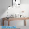 360° Adjustable Flexible Gooseneck Eye-Caring Desk Light With Switch For Reading