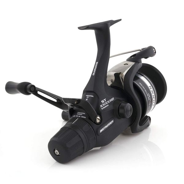 Shimano Baitrunner ST RB, Freilaufrolle Gr. 10000, Schwarz