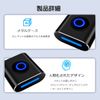 COOIDEA Desktop Computer Power Switch, PC Power Button External, Remote Boot External Extension Cable PC Motherboard Power On/Off Switch - 2.5M with Magnet