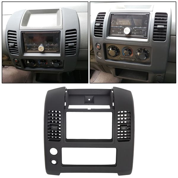 FOR 05-20 Nissan Frontier Center Dash Console Instrument Panel Cluster Lid Bezel