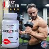 CREATINE Monohydrate - Muscle Growth - Strength, Performance & Recovery - 60 Cap
