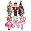 Old World Christmas Ornaments: Nutcracker Suite Collection Glass Blown Ornaments for Christmas Tree