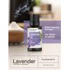 Lavender Essential Oil .51 fl oz (15ml) | Massage, Bath, Diffuser | by Horbaach