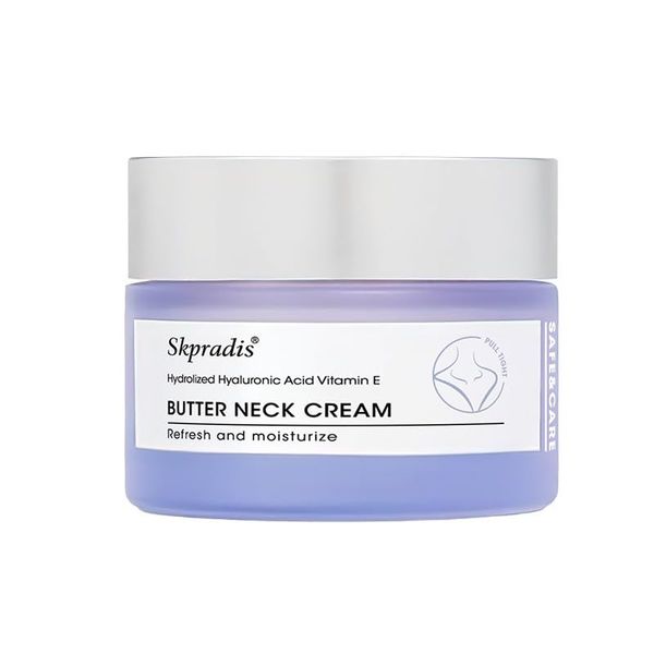 Neck Firming Cream,Tighten & Lift Neck Firming Cream,4% Cupuacu Butter and Hydrolyzed Hyaluronic Acid,Anti-Aging Neck Creams With Pro-Active Repair Firming Complex,Suitable for All Skin Types 1.7 oz