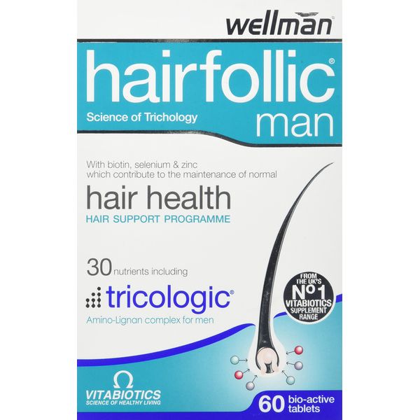 Vitabiotics Hairfollic Man - 60 Tablets
