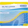 Heel2Toe 851025 Gel Feet Cushion Thin Strips | Clear | 4pcs