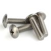 #8-32 x 1 Truss Head Machine Screws, Full Thread, 18-8 Stainless Steel, Quantity 100