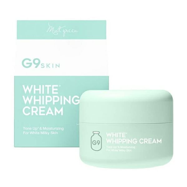 G9SKIN White Whipping Cream, Mint Green_ 1.8 oz (50 g)