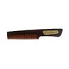 Sakamoto Takaseido Cool Grease Comb, S, Brown
