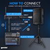 Gemini UHF-02M S12 Dual Wireless Handheld Microphone System - Ch 1 & 2 - DJ, ...