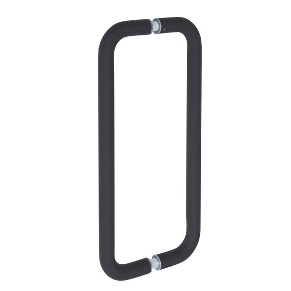 Access Hardware Matte Black Back to Back Door Pull Handles - 400mm Centres
