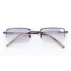 Eyekepper 5-pack Rectangle Metal Half-rim Spring Hinges Reading Glasses Include Computer Readers +4.0