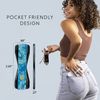 LOVEHANDLE Grip for Smartphone and Mini Tablet, Artisan Design Elastic Strap with Colored Base, 4 Piece Value Pack