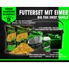 Angel-Berger Magic Baits Food Set with Bucket Fishing Food Groundbait Liquid Pellets