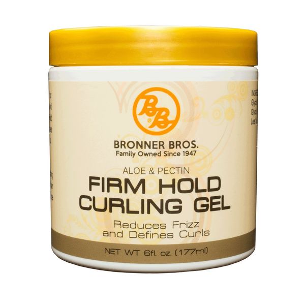 Bronner Bros Firm Hold Curling Gel, 6 Oz
